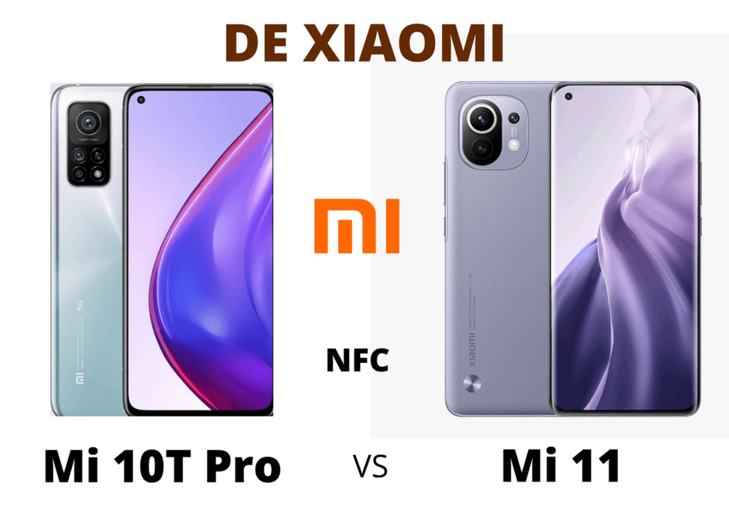 Comparación del diseño del Xiaomi Mi 10T Pro y del Mi 11