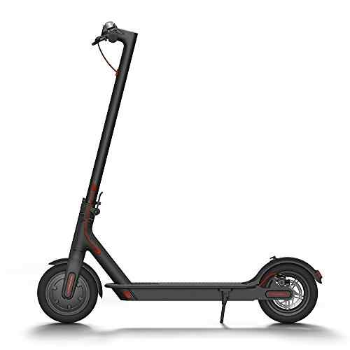 Xiaomi Mi Electric Scooter, 18.6 Miles Long-range Battery, Up to 15.5 MPH, Easy Fold-n-Carry Design, Ultra-Lightweight Adult Electric Scooter (US Version with Warranty)