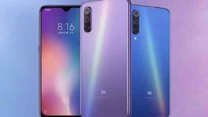 Opciones de color para el smartphone Mi 9 SE